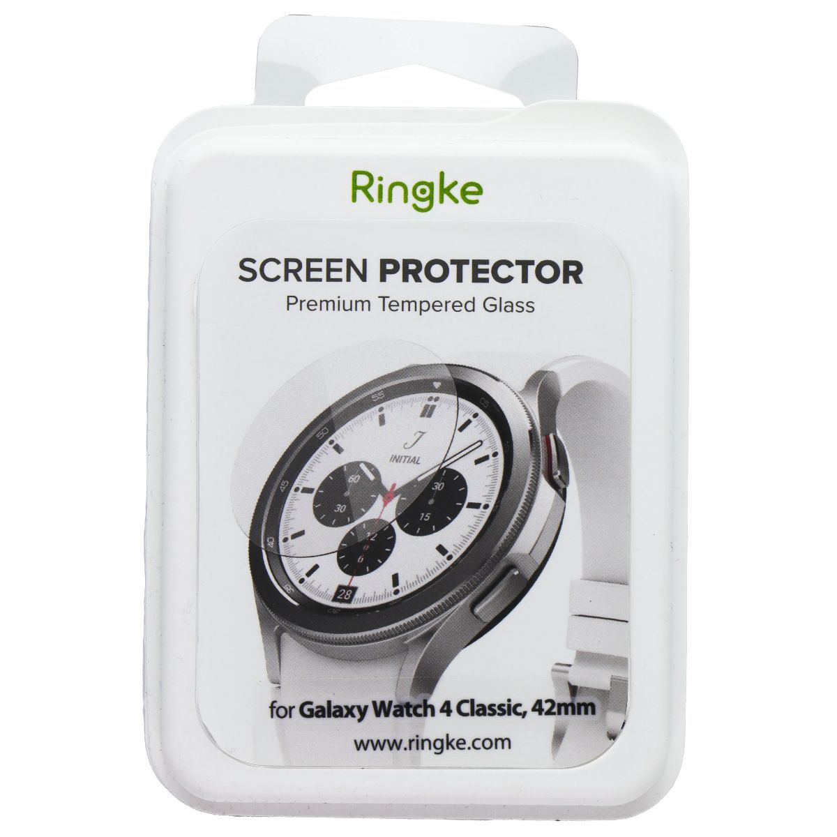 Ringke Glass 4 Pack of Screen Protectors for Samsung Galaxy Watch 4 Classic 42mm