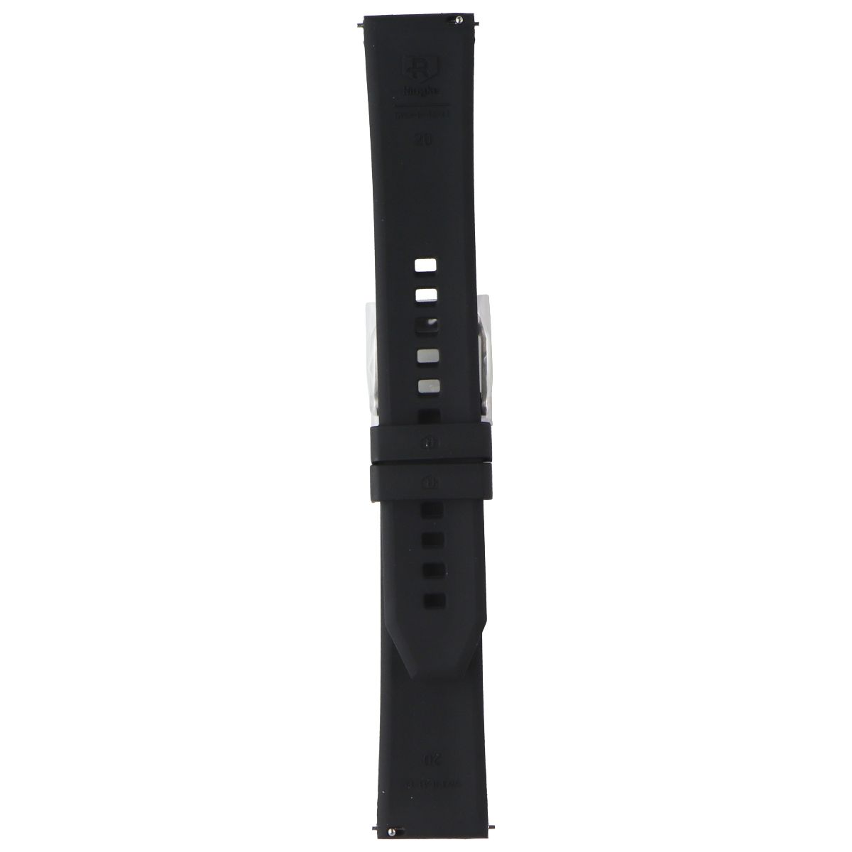 Ringke Rubber One Band for 20mm Lug Smartwatches - Black
