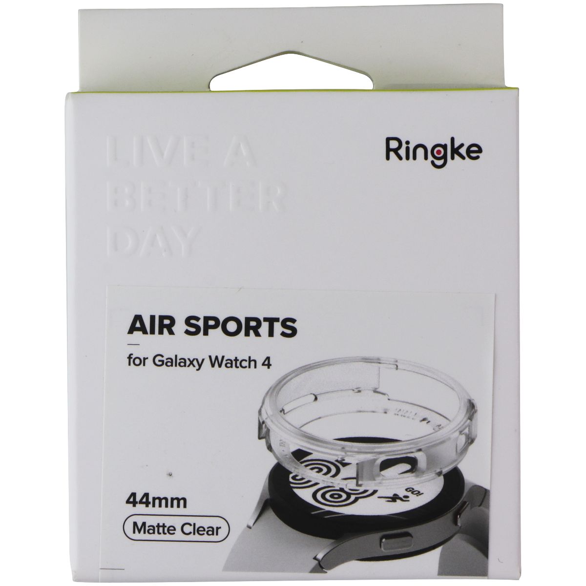 Ringke Air Sports 44mm Case for Samsung Galaxy Watch4 - Matte Clear Smart Watch Accessories - Smart Watch Cases Ringke - Simple Cell Bulk Wholesale Pricing - USA Seller