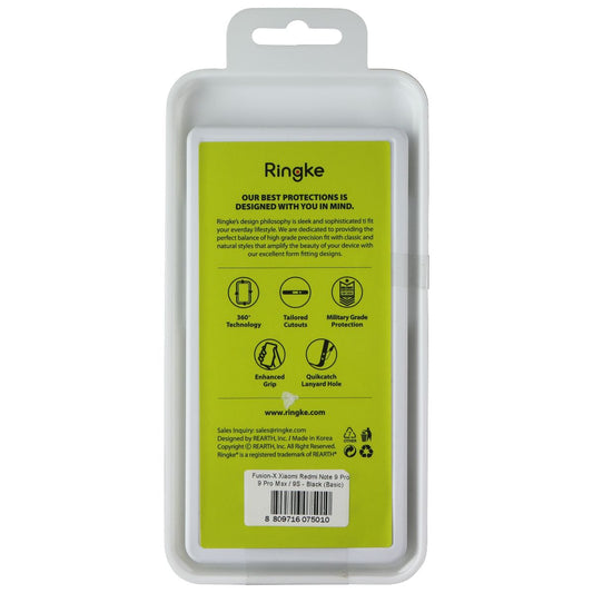Ringke Fusion X Case for Xiaomi Redmi Note 9s/Note 9 Pro/Note 9 Pro Max - Black Cell Phone - Cases, Covers & Skins Ringke - Simple Cell Bulk Wholesale Pricing - USA Seller