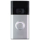 Ring Video Doorbell - 1080p HD video (5UM5E5) - Satin Nickel Home Surveillance - Security Cameras Ring - Simple Cell Bulk Wholesale Pricing - USA Seller