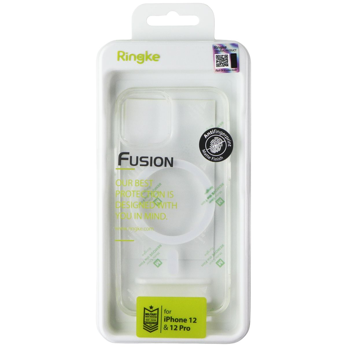 Ringke Fusion Series Case for MagSafe for Apple iPhone 12/12 Pro - Clear Cell Phone - Cases, Covers & Skins Ringke - Simple Cell Bulk Wholesale Pricing - USA Seller