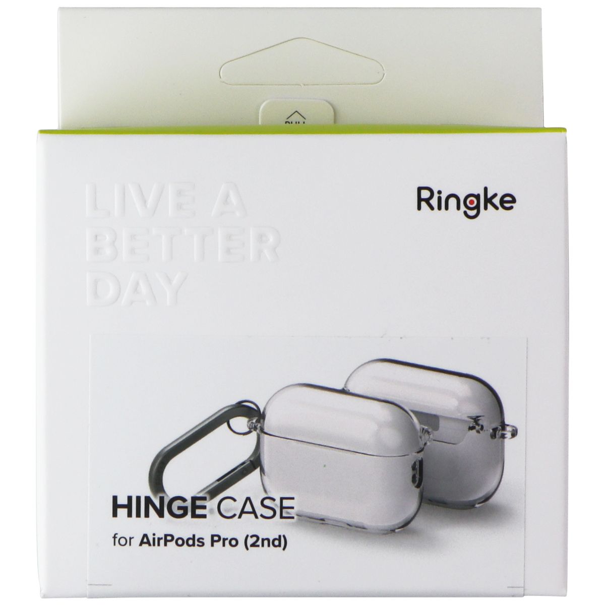 Ringke Hinge Case for Apple AirPods Pro (2nd) - Clear iPod, Audio Player Accessories - Cases, Covers & Skins Ringke - Simple Cell Bulk Wholesale Pricing - USA Seller