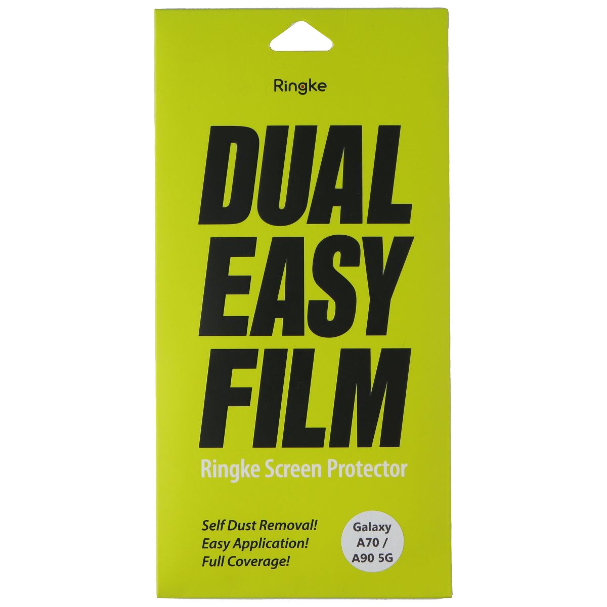 Ringke Dual Easy Wing Screen Protector for Samsung Galaxy A70/A90 5G (2 Pack) Cell Phone - Screen Protectors Ringke - Simple Cell Bulk Wholesale Pricing - USA Seller