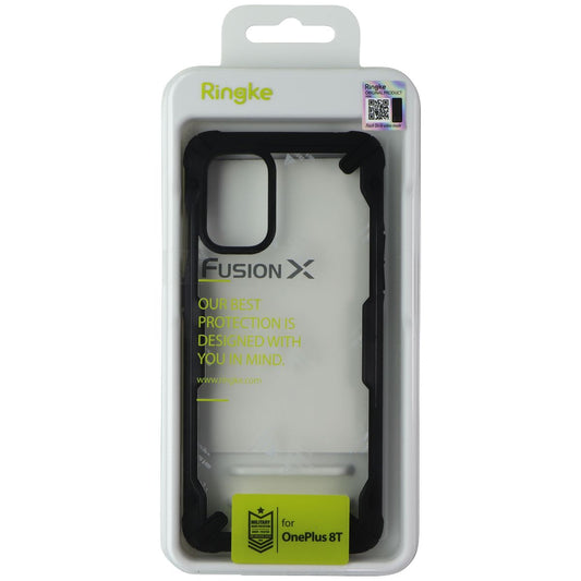Ringke Fusion X Series Case for OnePlus 8T - Clear/Black Cell Phone - Cases, Covers & Skins Ringke - Simple Cell Bulk Wholesale Pricing - USA Seller