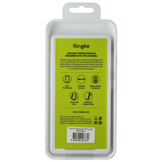 Ringke Fusion X Series Case for OnePlus 8T - Clear/Black Cell Phone - Cases, Covers & Skins Ringke - Simple Cell Bulk Wholesale Pricing - USA Seller