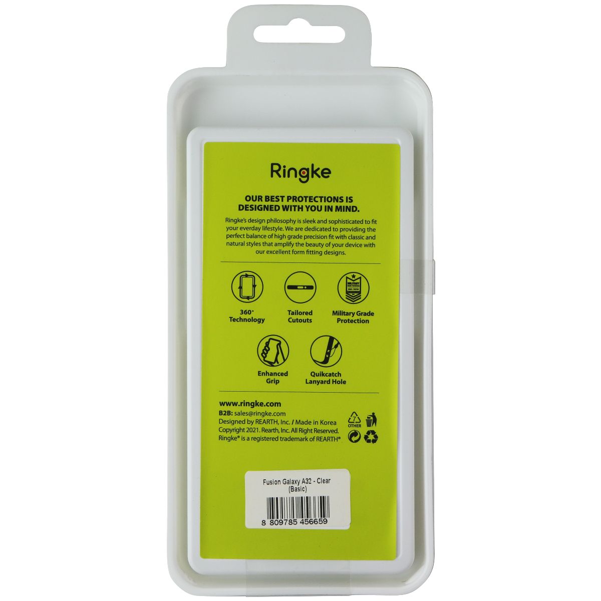 Ringke Fusion Series Case for Samsung Galaxy A32 - Clear Cell Phone - Cases, Covers & Skins Ringke - Simple Cell Bulk Wholesale Pricing - USA Seller