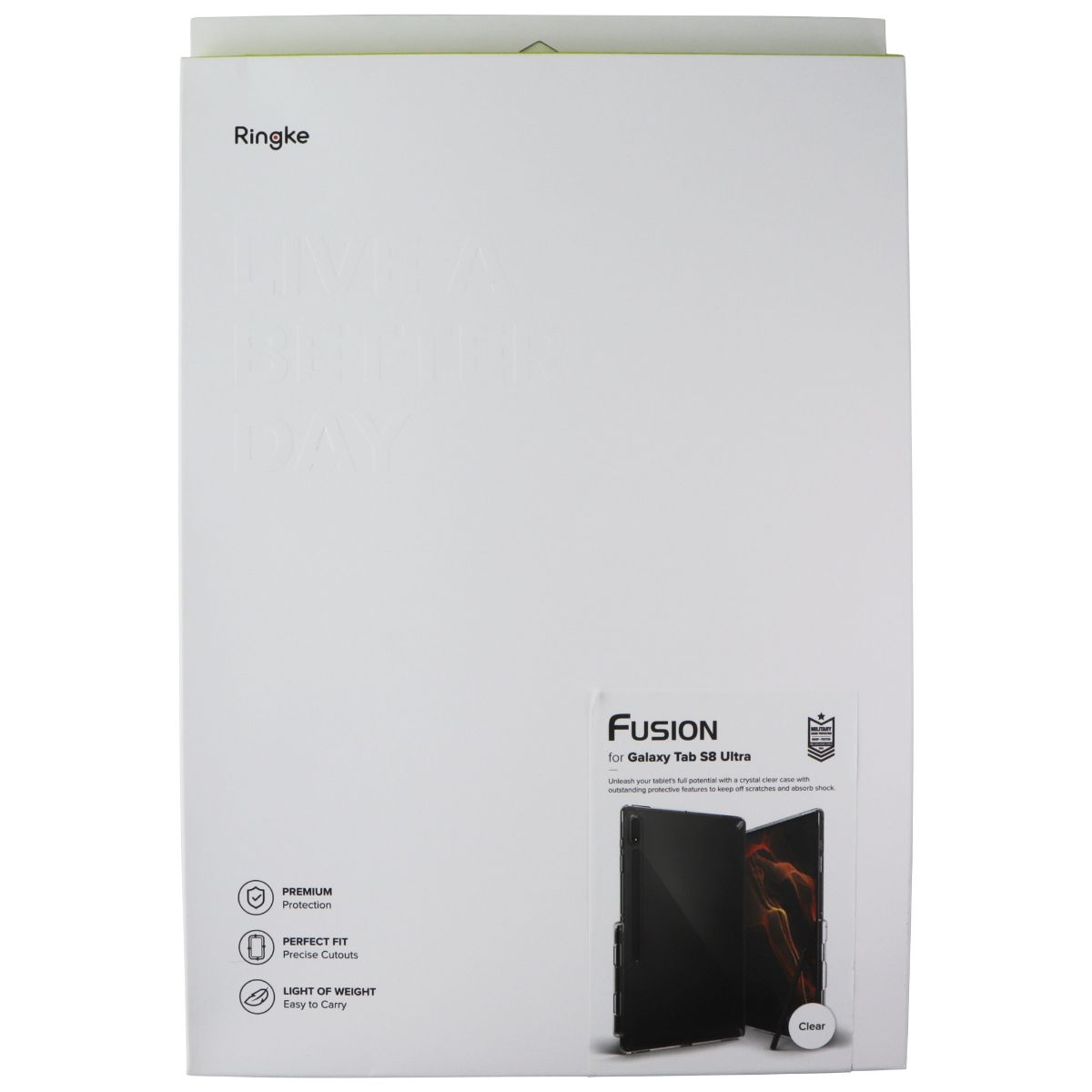 Ringke Fusion Series Case for Samsung Galaxy Tab S8 Ultra - Clear iPad/Tablet Accessories - Cases, Covers, Keyboard Folios Ringke - Simple Cell Bulk Wholesale Pricing - USA Seller
