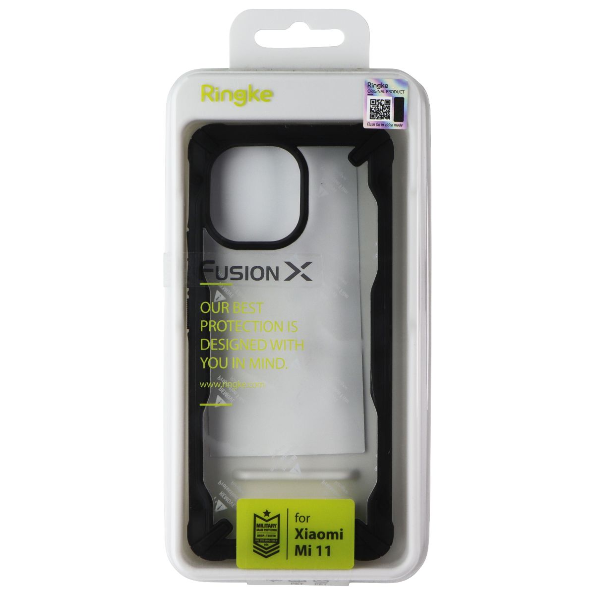 Ringke Fusion X Series Case for Xiaomi Mi 11 - Clear / Black