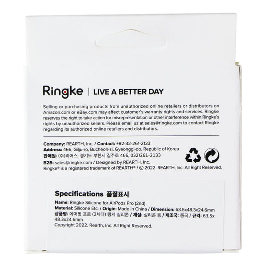 Ringke Silicone Case for Apple AirPods Pro (2nd Gen) - Midnight Blue