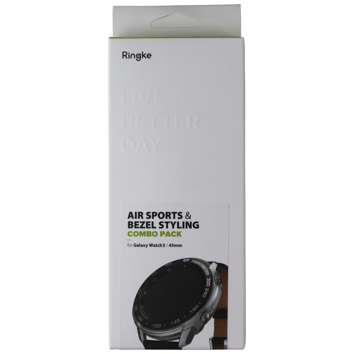Ringke Air Sports Case & Bezel Styling for Galaxy Watch3 (45mm) - Matte Clear