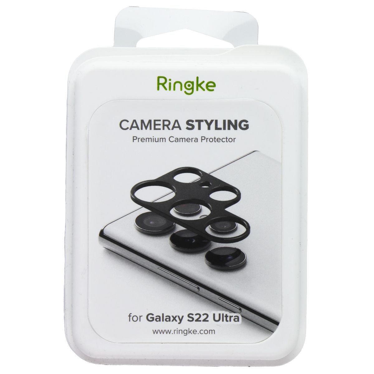 Ringke Camera Styling Lens Protector for Samsung Galaxy S22 Ultra - Black