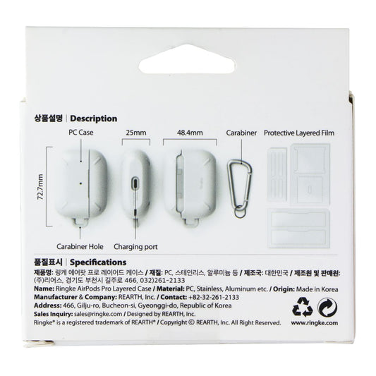 Ringke AirPods Pro Layered Case for Apple AirPods Pro - Black iPod, Audio Player Accessories - Other Portable Audio Accs Ringke - Simple Cell Bulk Wholesale Pricing - USA Seller