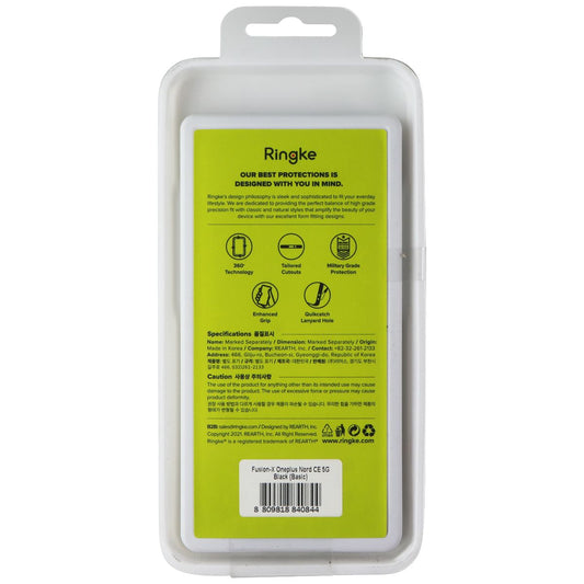 Ringke Fusion X Series Case for OnePlus Nord CE 5G - Clear / Black