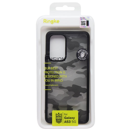 Ringke Fusion Series Case for Samsung Galaxy A53 5G - Matte Camo Black Cell Phone - Cases, Covers & Skins Ringke - Simple Cell Bulk Wholesale Pricing - USA Seller