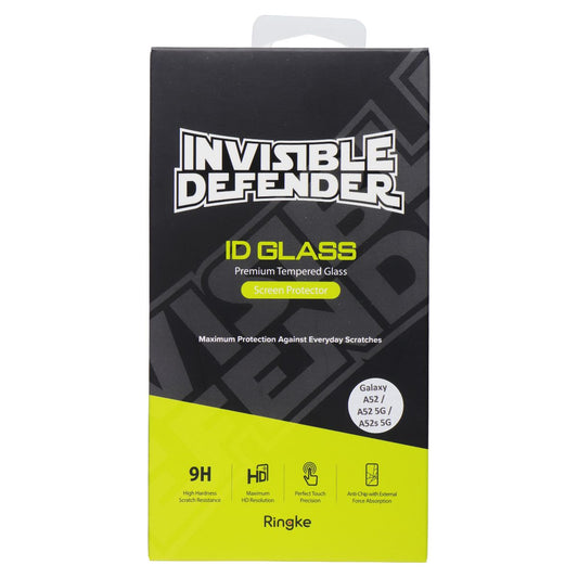 Ringke Invisible Defender Tempered Glass for Galaxy A52/A52 5G/A52s 5G Cell Phone - Screen Protectors Ringke - Simple Cell Bulk Wholesale Pricing - USA Seller