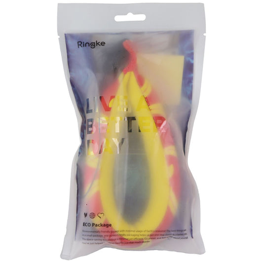 Ringke Waterproof Floating Straps (2 Pack) - Banana / Navy Stripes Cell Phone - Armbands Ringke - Simple Cell Bulk Wholesale Pricing - USA Seller