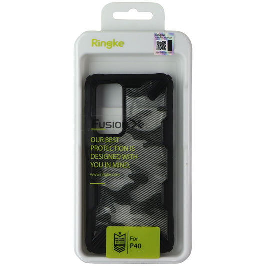 Ringke Fusion X Series Case for Huawei P40 - Camo Black