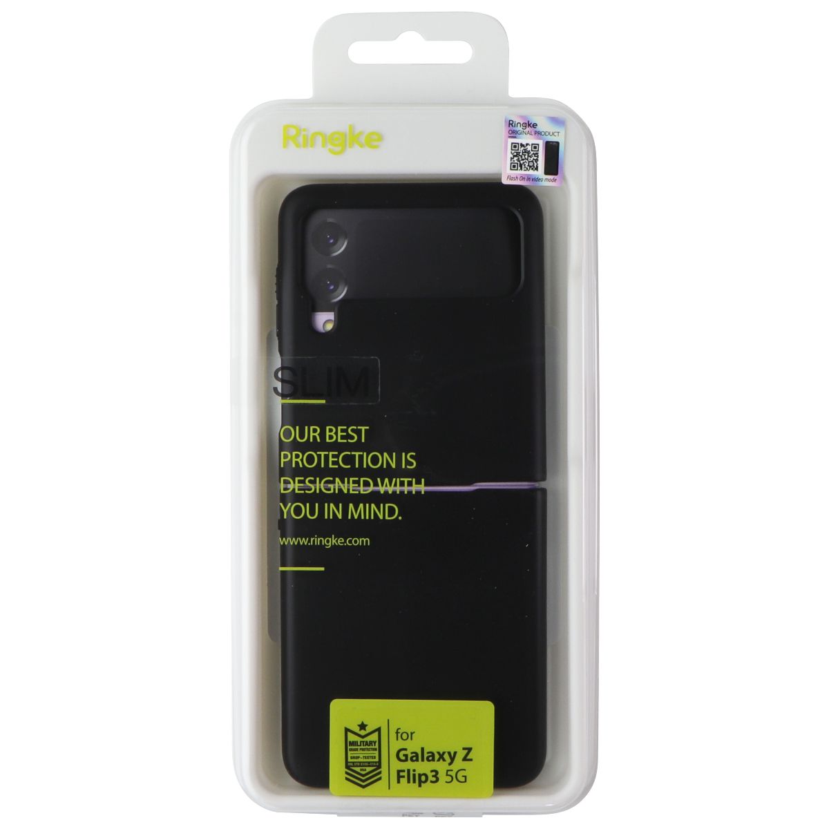Ringke Slim Series Case for Samsung Galaxy Z Flip3 5G - Black