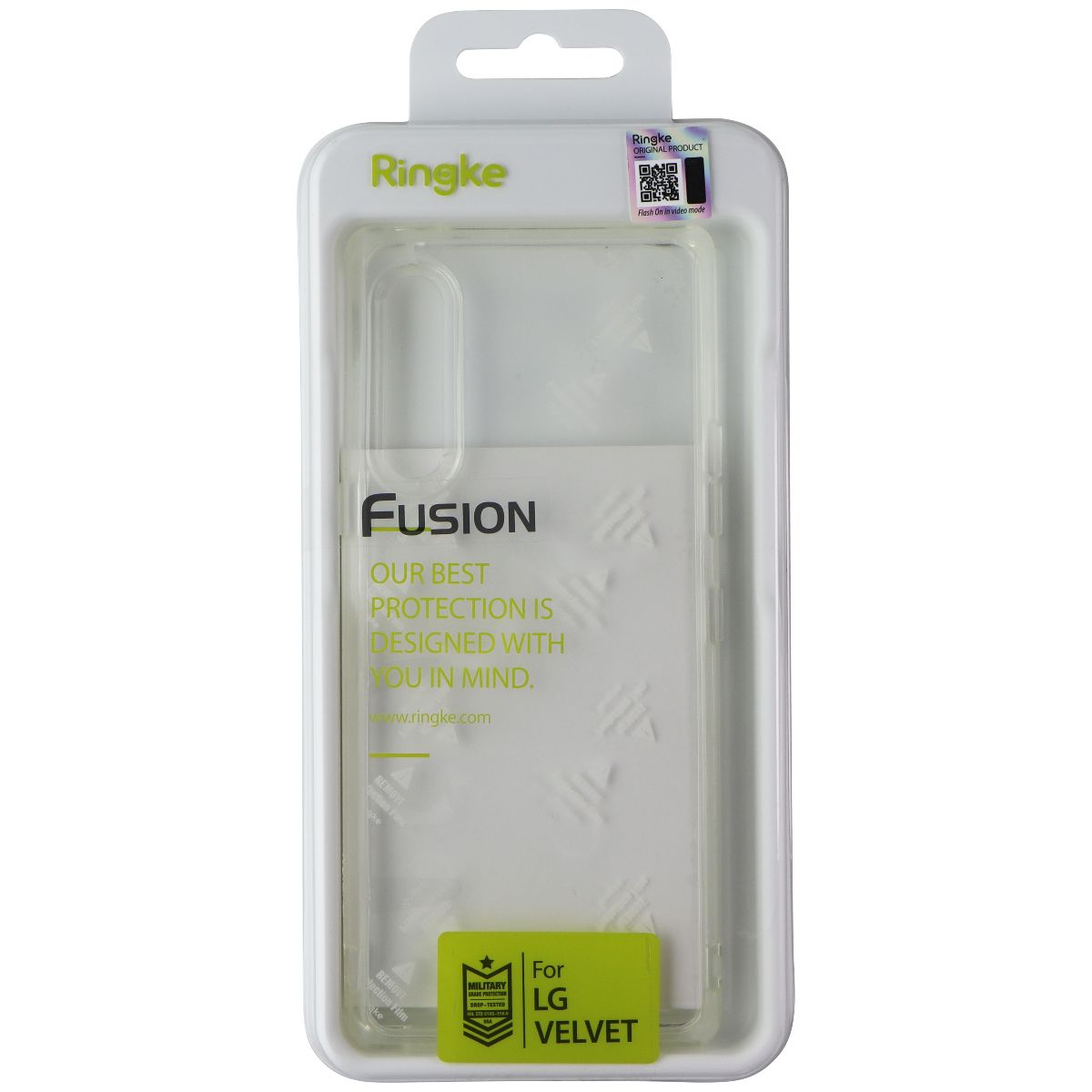 Ringke Fusion Case for LG Velvet - Clear