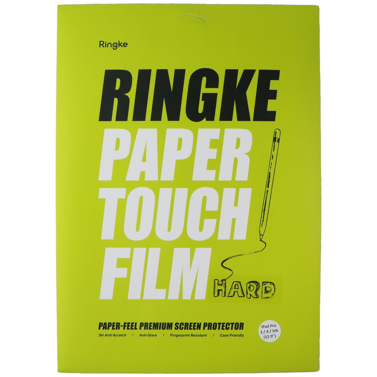 Ringke Paper Touch Film HARD Screen Protector for iPad Pro 5th/4th/3rd (12.9) iPad/Tablet Accessories - Screen Protectors Ringke - Simple Cell Bulk Wholesale Pricing - USA Seller