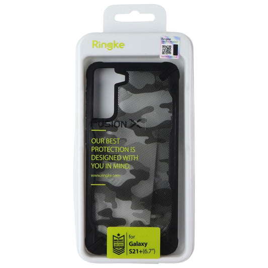 Ringke Fusion X Series Case for Samsung Galaxy S21+ (Plus) - Black Camo Cell Phone - Cases, Covers & Skins Ringke - Simple Cell Bulk Wholesale Pricing - USA Seller