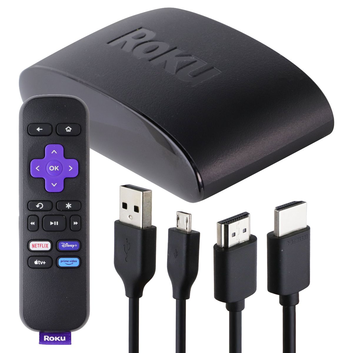 Roku Express HD Streaming Player (3960X) - Black