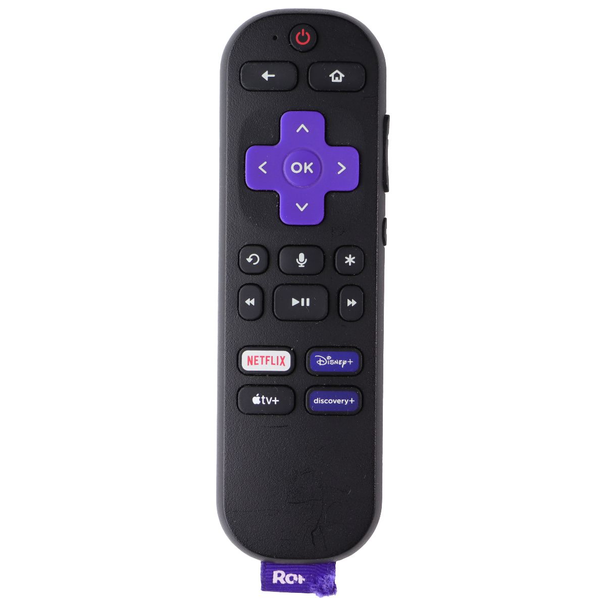 Roku Voice Remote Control with Netflix/Disney+/AppleTV+/Discovery (RC-GZ1) TV, Video & Audio Accessories - Remote Controls Roku - Simple Cell Bulk Wholesale Pricing - USA Seller