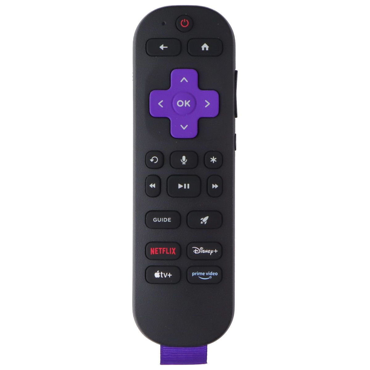 Original Remote Control (RC-OS1) for Roku TVs w/Netflix/Disney+/AppleTV/Prime TV, Video & Audio Accessories - Remote Controls Roku - Simple Cell Bulk Wholesale Pricing - USA Seller