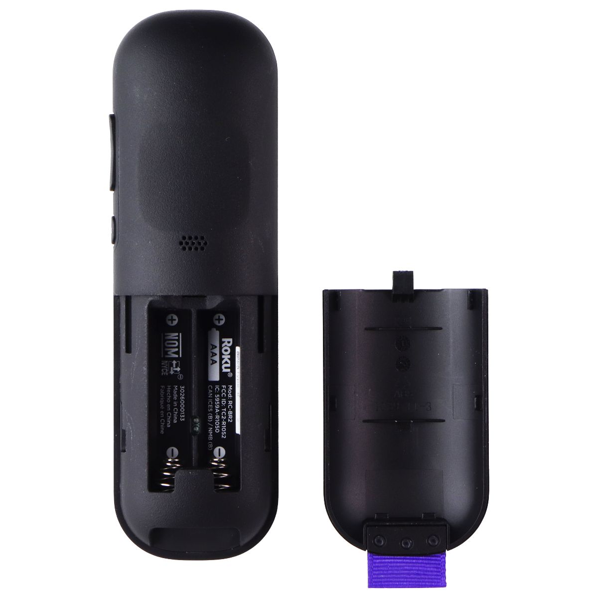 Roku Voice Remote Pro (RC-BR2) with Netflix/Disney+/AppleTV+/PrimeVideo