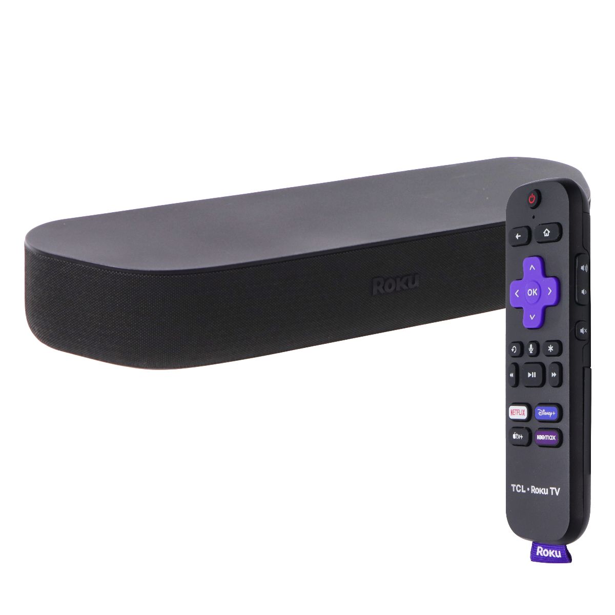 Roku Streambar 4K/HD/HDR Media and Audio Player with Voice Remote (9102X) Home Multimedia - Internet & Media Streamers Roku - Simple Cell Bulk Wholesale Pricing - USA Seller