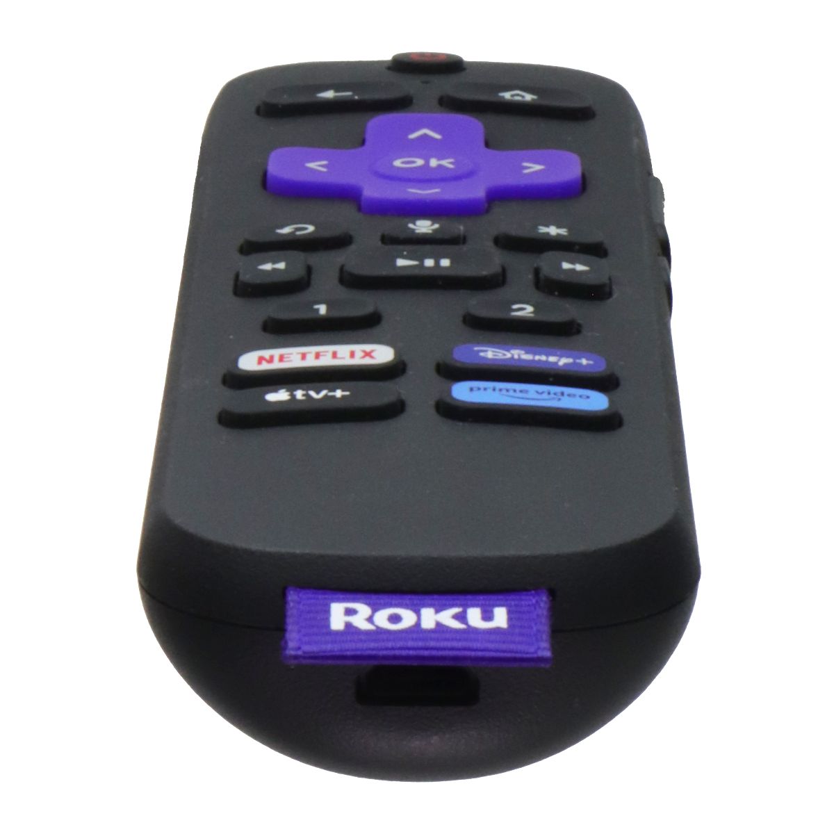 Roku Voice Remote with Netflix/Disney+/AppleTV+/Prime Video Hot Keys (RC-MC1) TV, Video & Audio Accessories - Remote Controls Roku - Simple Cell Bulk Wholesale Pricing - USA Seller