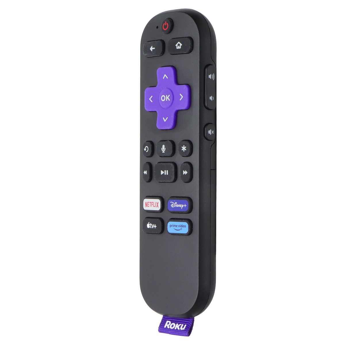 Roku Voice Search Remote Control w/ Netflix/Disney+/AppleTV+/Prime Video Keys TV, Video & Audio Accessories - Remote Controls Roku - Simple Cell Bulk Wholesale Pricing - USA Seller