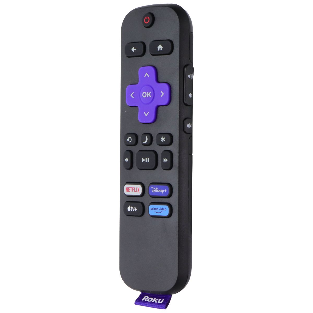 Roku Remote Control (RC-CHIR) with Netflix/Disney+/AppleTV+/PrimeVideo Keys TV, Video & Audio Accessories - Remote Controls Roku - Simple Cell Bulk Wholesale Pricing - USA Seller