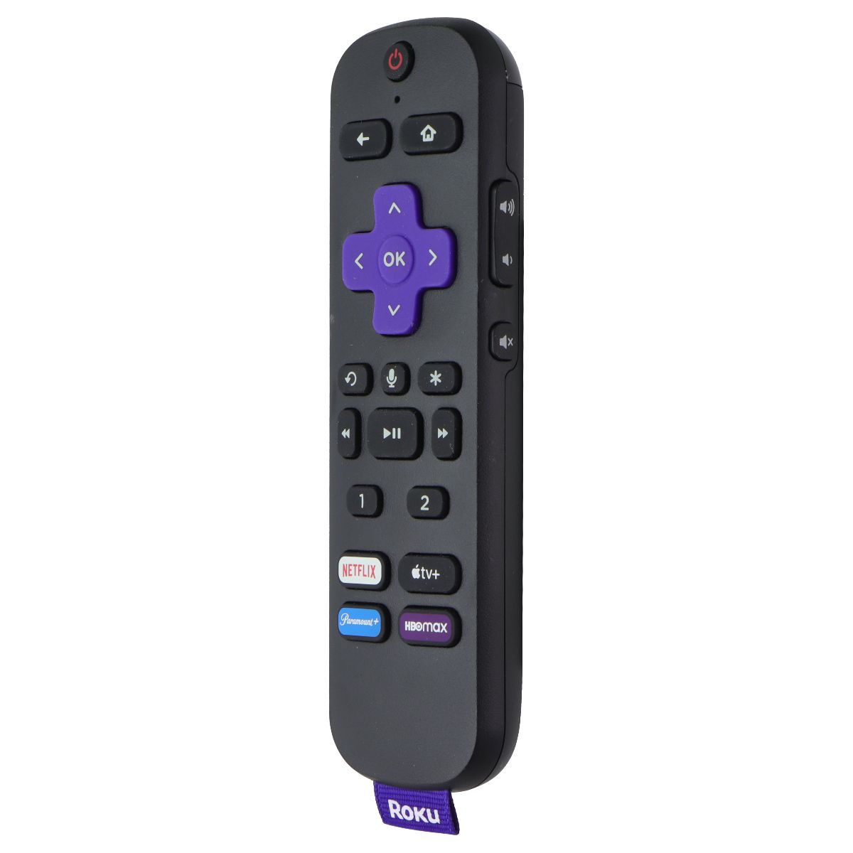 Roku Voice Remote with Netflix/Apple TV+/Paramount+/HBO Max Hot Keys (RC-MC1F) TV, Video & Audio Accessories - Remote Controls Roku - Simple Cell Bulk Wholesale Pricing - USA Seller