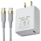 Simple (15W) USB-C POWER Wireless Charger Pad - White/Gold Cell Phone - Chargers & Cradles S. Simple - Simple Cell Bulk Wholesale Pricing - USA Seller