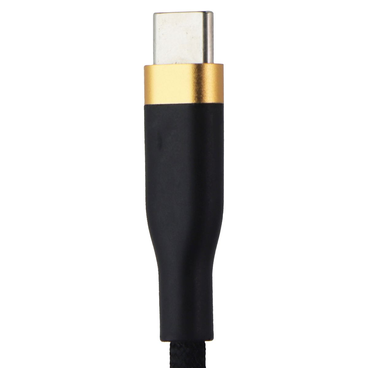 Simple (6-Foot) Magnetic USB-C to USB-C Charge/Sync Cable - Black/Gold Cell Phone - Cables & Adapters S. Simple - Simple Cell Bulk Wholesale Pricing - USA Seller