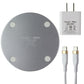 Simple (15W) USB-C POWER Wireless Charger Pad - White/Gray (NEW MODEL) Cell Phone - Chargers & Cradles S. Simple - Simple Cell Bulk Wholesale Pricing - USA Seller
