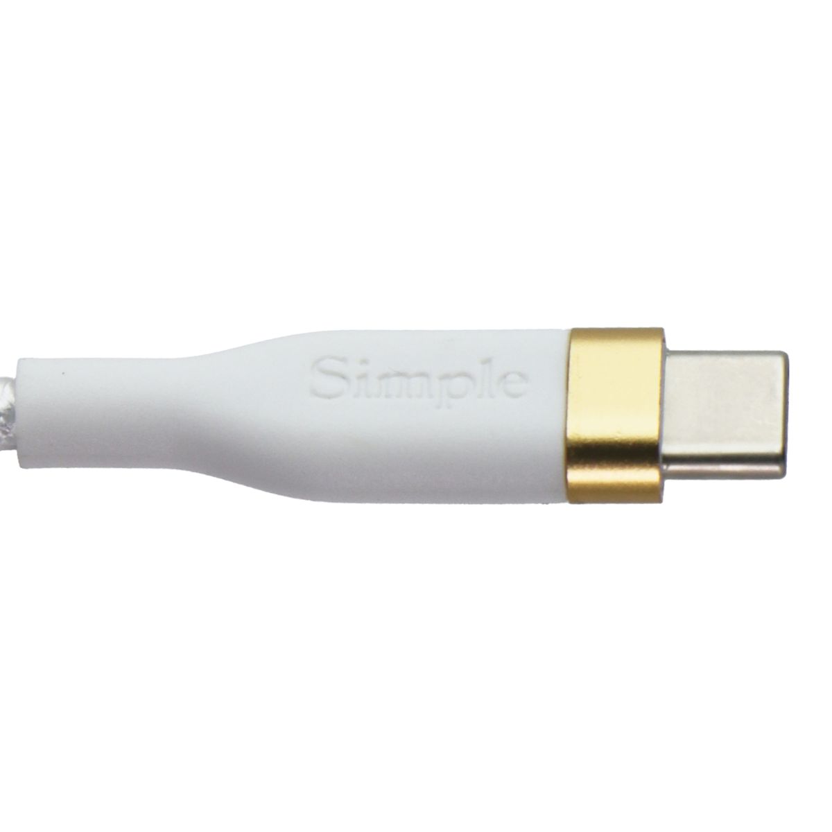S. Simple 4-Pack Charger/6-Ft Cables/Car Charger Bundle (USB-C/30W) - White/Gold Cell Phone - Accessory Bundles S. Simple - Simple Cell Bulk Wholesale Pricing - USA Seller