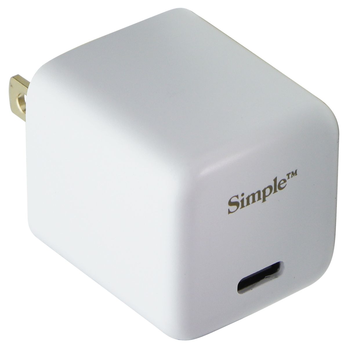 S. Simple 4-Pack Charger/6-Ft Cables/Car Charger Bundle (USB-C/30W) - White/Gold Cell Phone - Accessory Bundles S. Simple - Simple Cell Bulk Wholesale Pricing - USA Seller