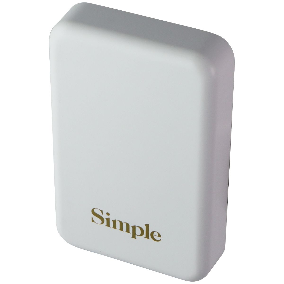 S. Simple (10,000mAh) POWER Magnetic Portable Charger - White Cell Phone - Chargers & Cradles S. Simple - Simple Cell Bulk Wholesale Pricing - USA Seller