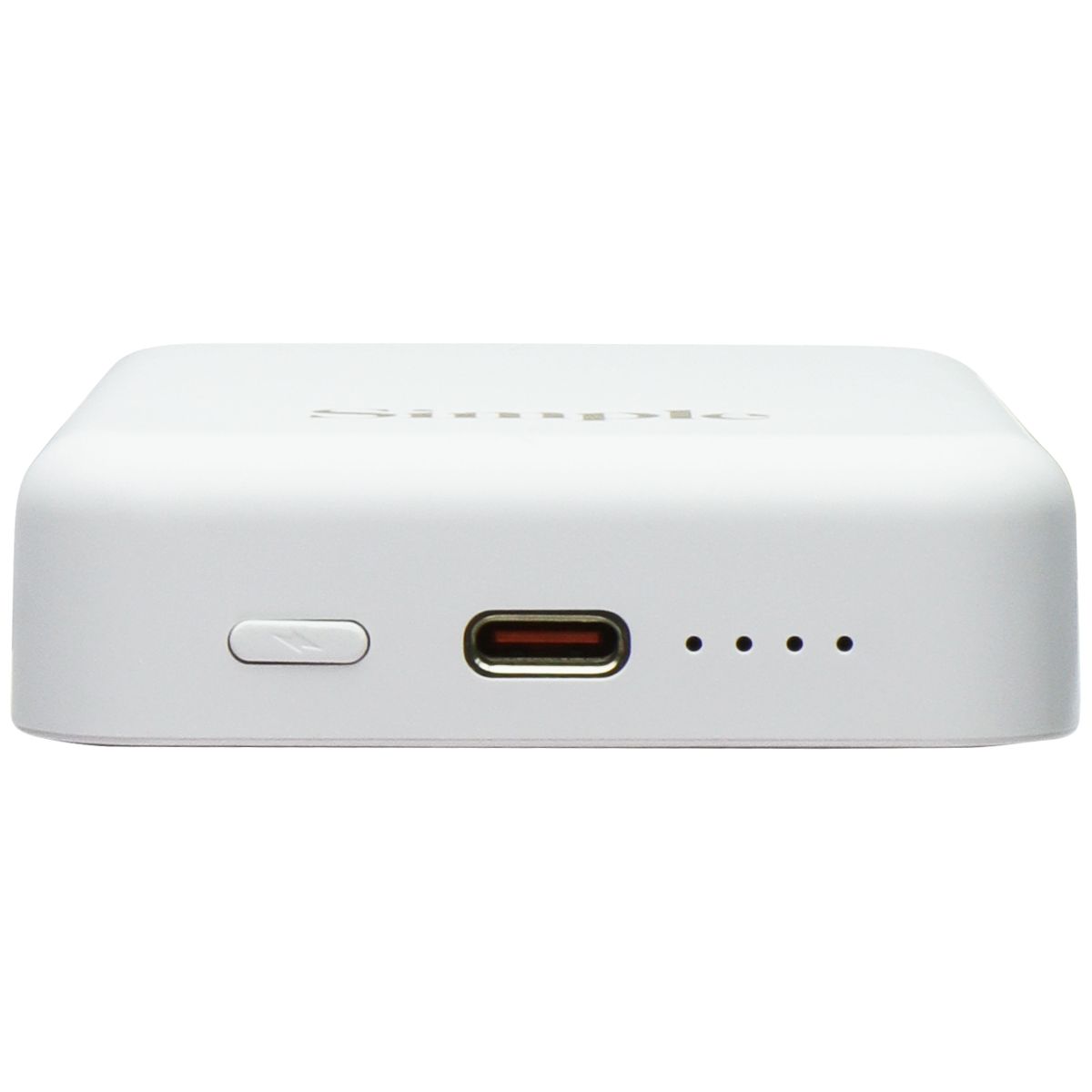 S. Simple (10,000mAh) POWER Magnetic Portable Charger - White Cell Phone - Chargers & Cradles S. Simple - Simple Cell Bulk Wholesale Pricing - USA Seller