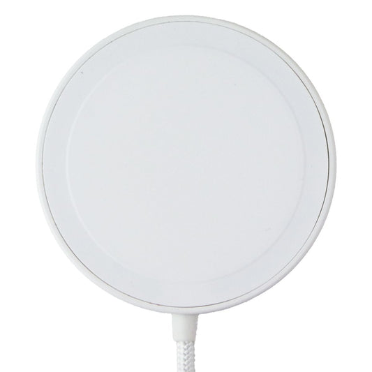 Simple (15W) USB-C Wired Magnetic Charging Pad w/Integrated Stand - White/Silver Cell Phone - Chargers & Cradles S. Simple - Simple Cell Bulk Wholesale Pricing - USA Seller