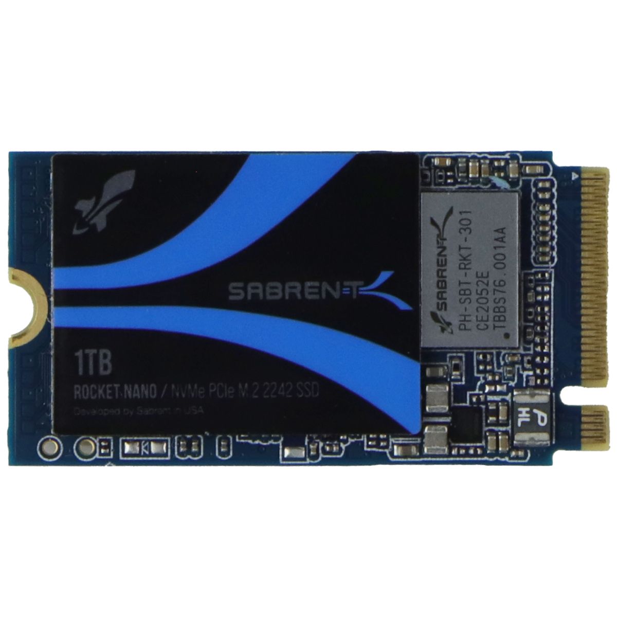 SABRENT (1TB) Rocket Nano NVMe PCIe High Performing Internal SSD - M.2 2242 DRAM Digital Storage - Solid State Drives Sabrent - Simple Cell Bulk Wholesale Pricing - USA Seller