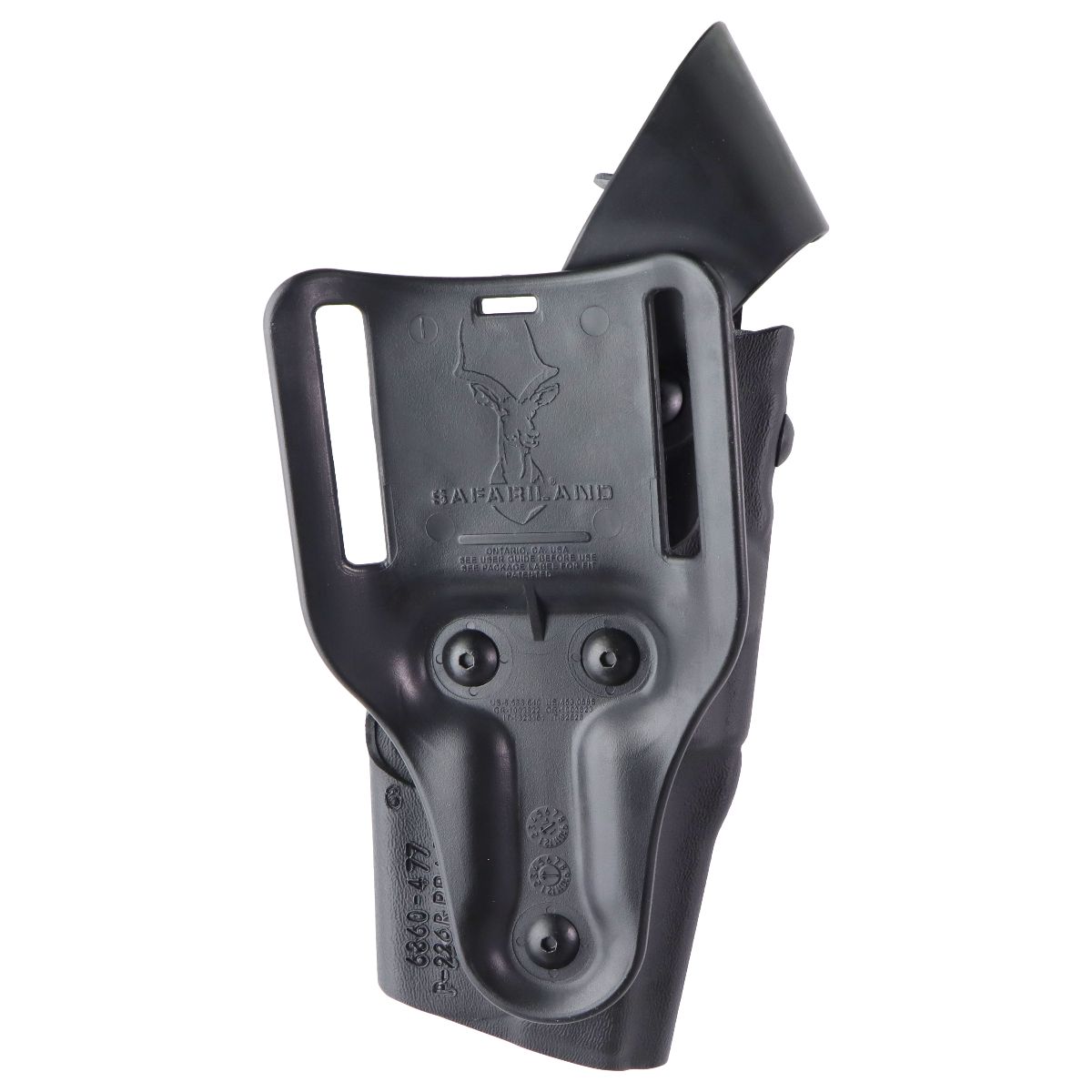 Safariland 6360-477 Left Hand Holster (P-226R / P-RAIL / 1914) – Matte Black Other Sporting Goods Safariland - Simple Cell Bulk Wholesale Pricing - USA Seller