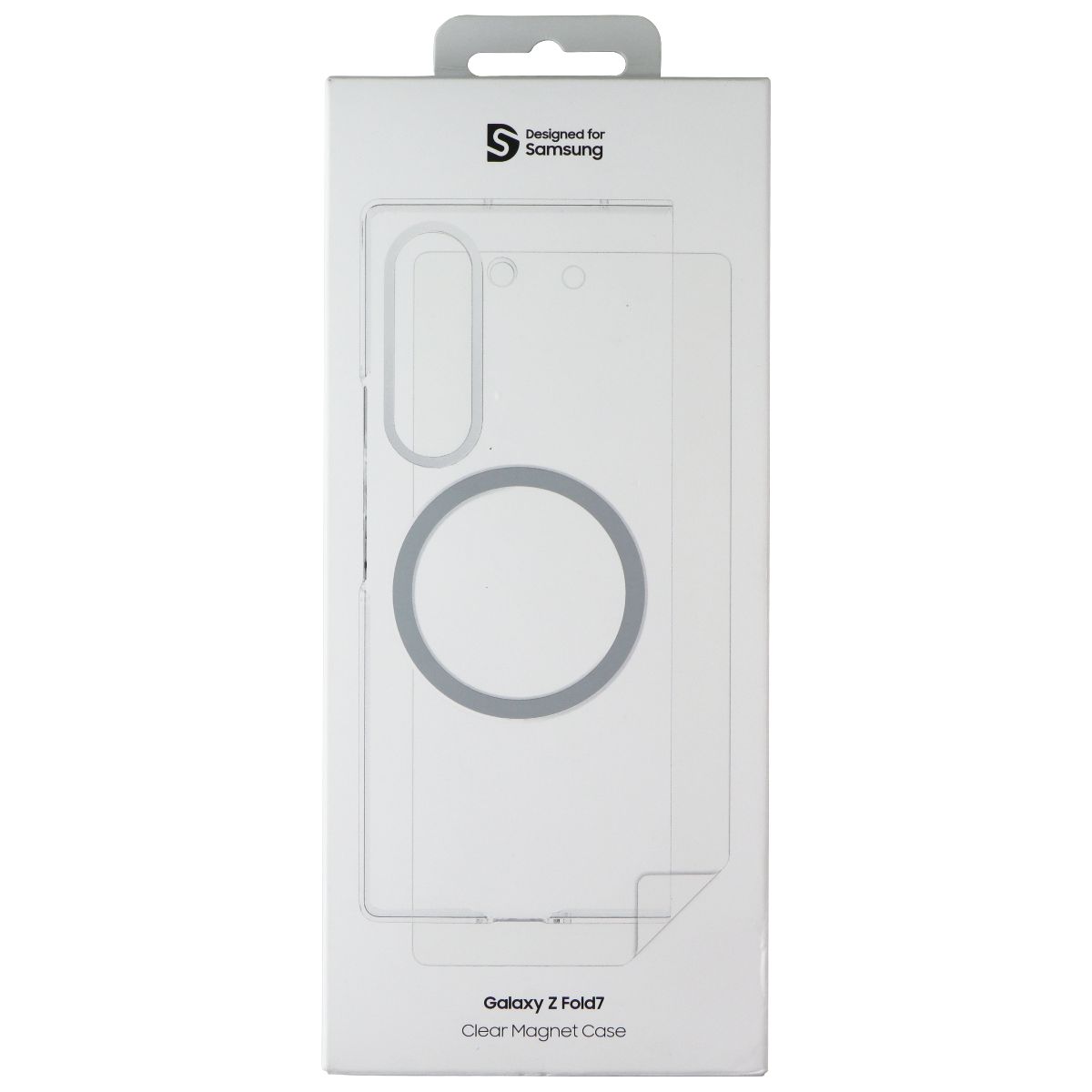 Samsung Official Clear Magnet Case and Film for Galaxy Z Fold7 - Transparent Cell Phone - Cases, Covers & Skins Samsung - Simple Cell Bulk Wholesale Pricing - USA Seller