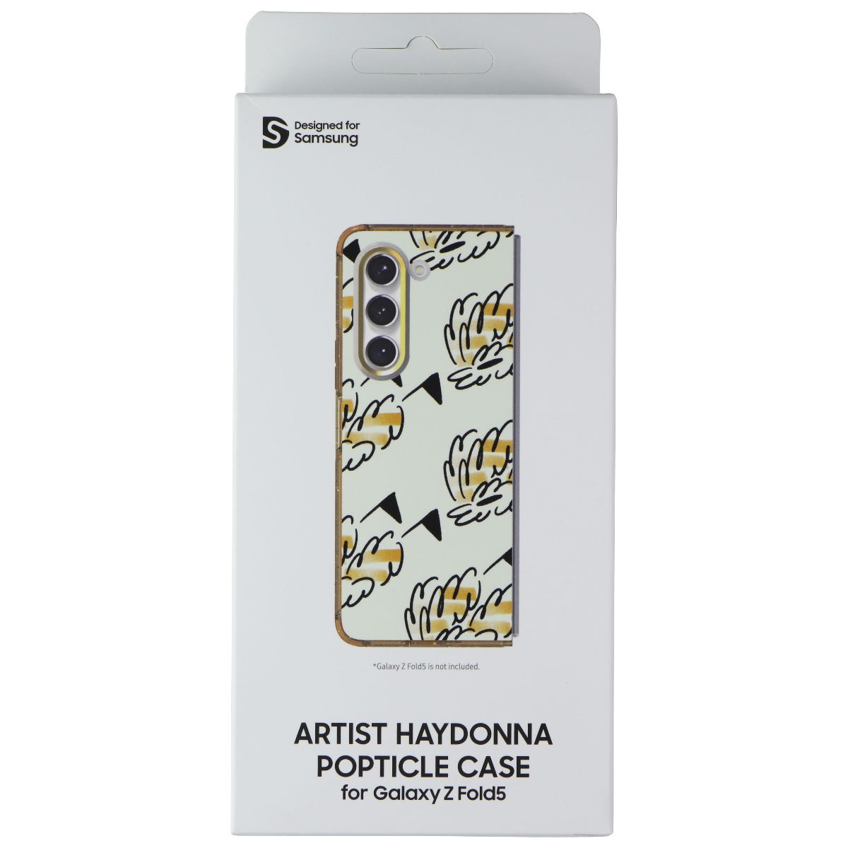 Samsung Artist Haydonna Popticle Case for Galaxy Z Fold5 - Yellow Cell Phone - Cases, Covers & Skins Samsung    - Simple Cell Bulk Wholesale Pricing - USA Seller