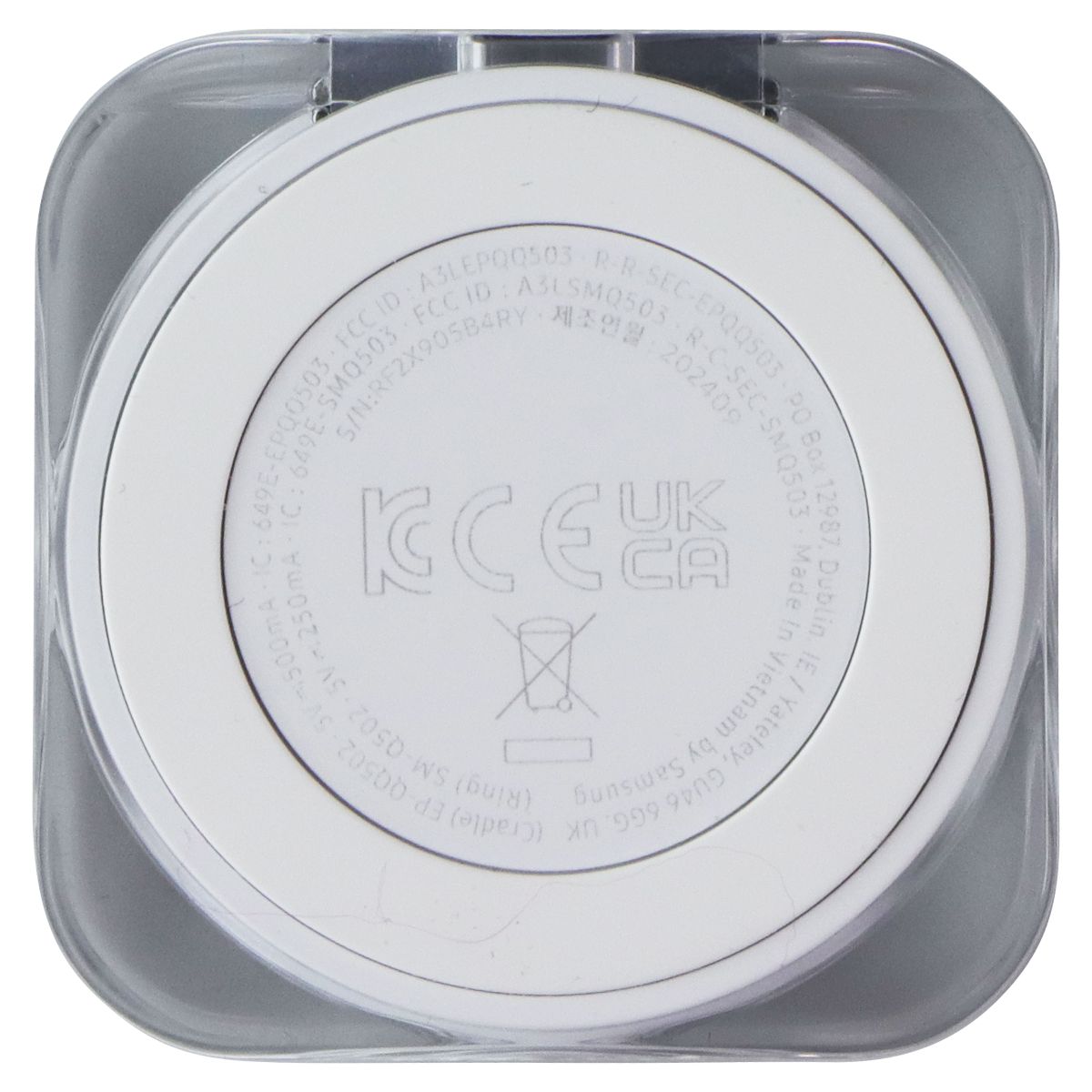 Samsung Galaxy AI Smart Ring Bluetooth Fitness Tracker - Size 12/Titanium Black Fitness Technology - Activity Trackers Samsung - Simple Cell Bulk Wholesale Pricing - USA Seller