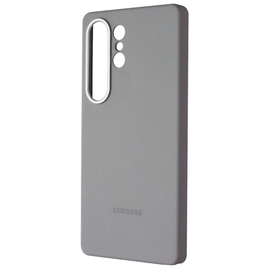 Samsung Official Silicone Case for Samsung Galaxy S25 Ultra - Gray Cell Phone - Cases, Covers & Skins Samsung - Simple Cell Bulk Wholesale Pricing - USA Seller