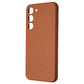 Samsung Leather Case for Galaxy S23+ (Plus) - Brown Cell Phone - Cases, Covers & Skins Samsung - Simple Cell Bulk Wholesale Pricing - USA Seller